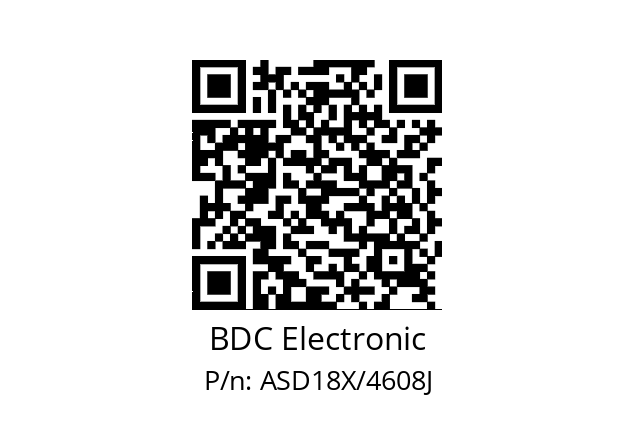   BDC Electronic ASD18X/4608J