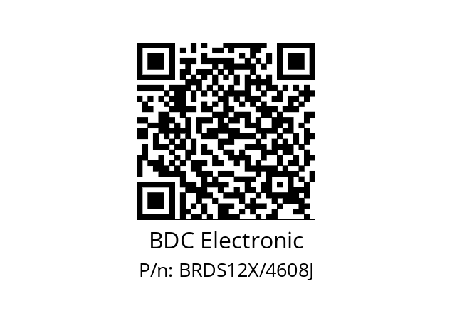   BDC Electronic BRDS12X/4608J