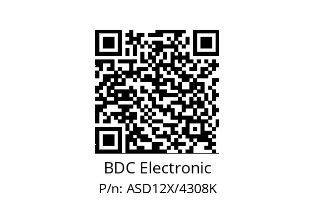   BDC Electronic ASD12X/4308K