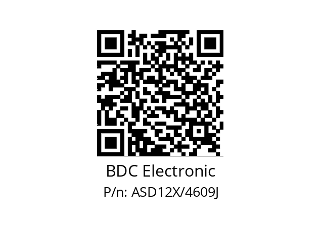   BDC Electronic ASD12X/4609J