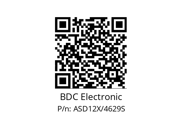   BDC Electronic ASD12X/4629S