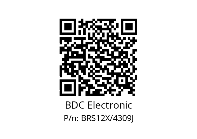   BDC Electronic BRS12X/4309J