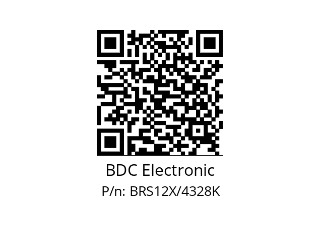   BDC Electronic BRS12X/4328K