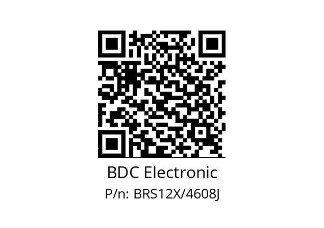   BDC Electronic BRS12X/4608J