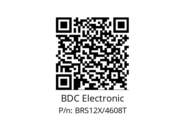   BDC Electronic BRS12X/4608T