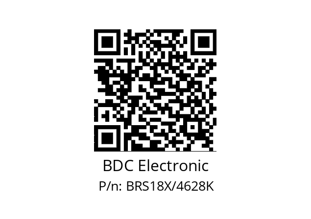   BDC Electronic BRS18X/4628K