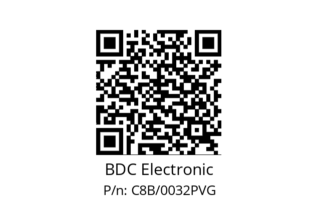   BDC Electronic C8B/0032PVG