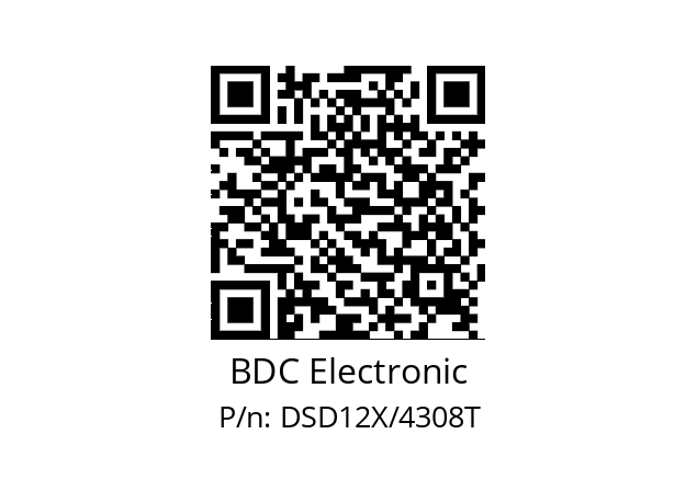   BDC Electronic DSD12X/4308T