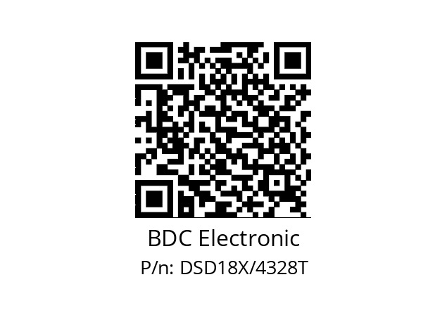   BDC Electronic DSD18X/4328T