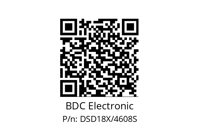   BDC Electronic DSD18X/4608S