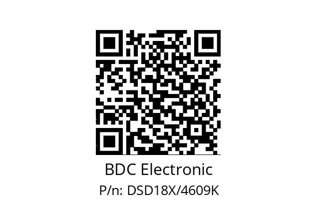   BDC Electronic DSD18X/4609K