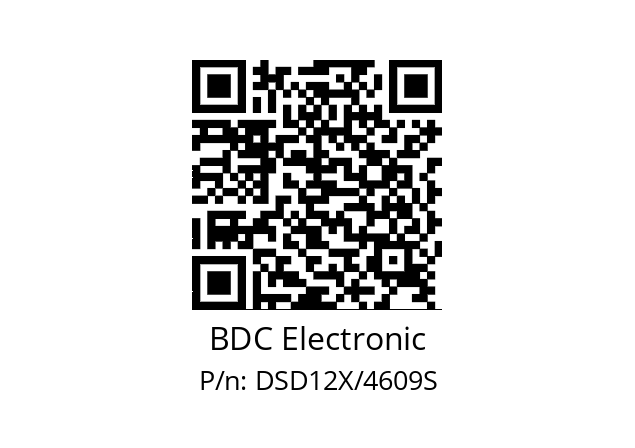   BDC Electronic DSD12X/4609S