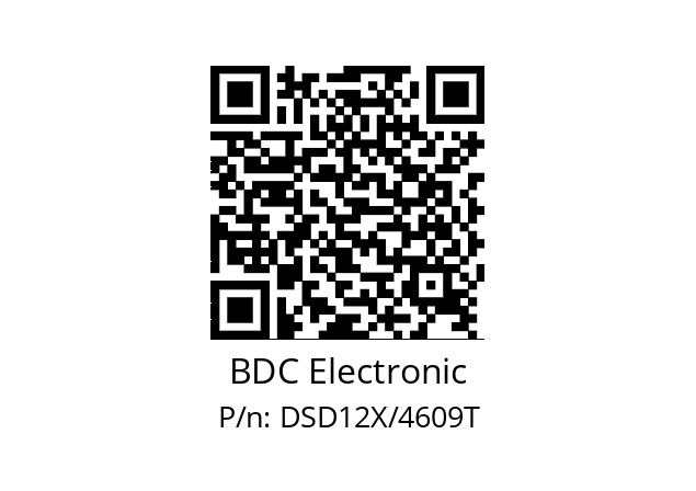   BDC Electronic DSD12X/4609T