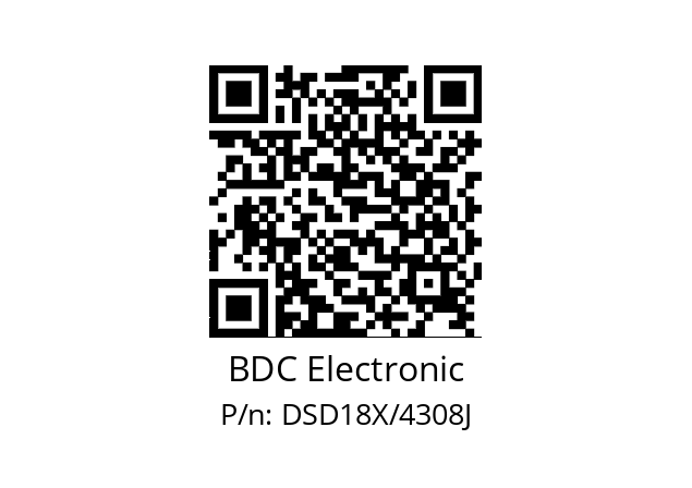   BDC Electronic DSD18X/4308J