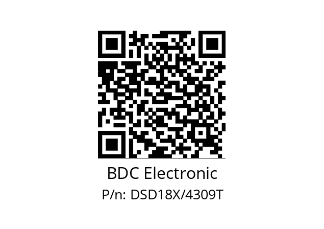   BDC Electronic DSD18X/4309T