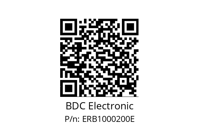   BDC Electronic ERB1000200E