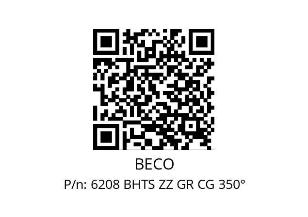   BECO 6208 BHTS ZZ GR CG 350°