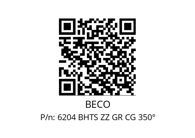   BECO 6204 BHTS ZZ GR CG 350°