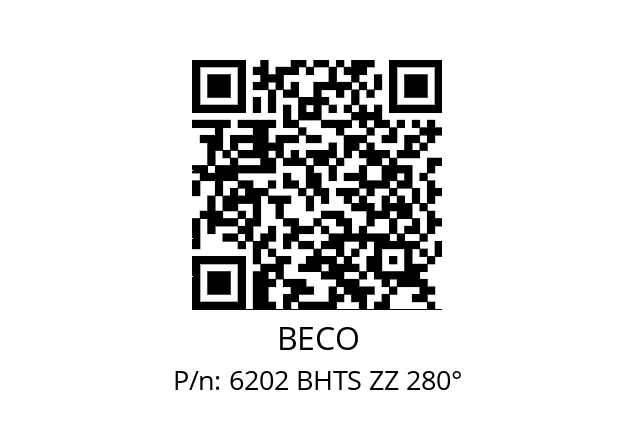   BECO 6202 BHTS ZZ 280°