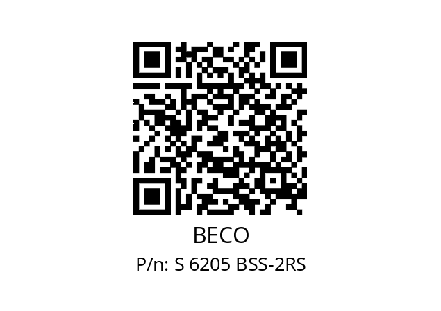   BECO S 6205 BSS-2RS