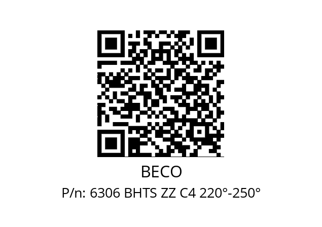   BECO 6306 BHTS ZZ C4 220°-250°