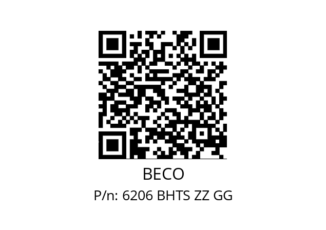   BECO 6206 BHTS ZZ GG