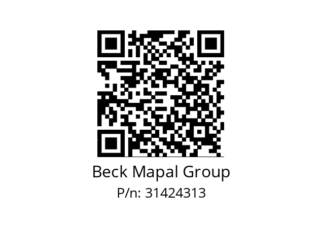   Beck Mapal Group 31424313