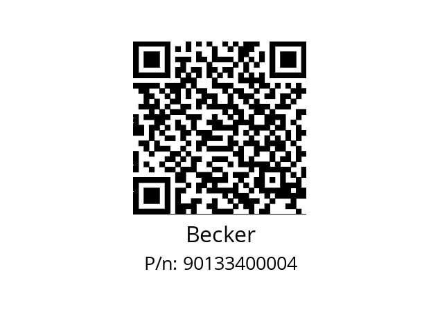   Becker 90133400004