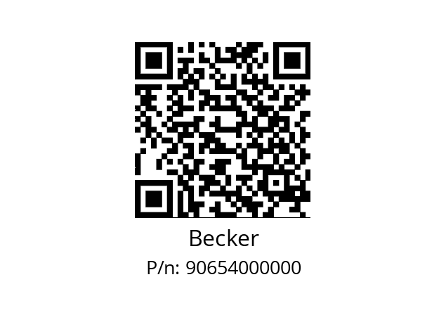   Becker 90654000000