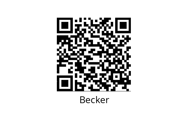  90952900000 Becker 