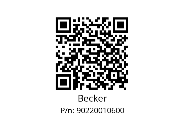   Becker 90220010600