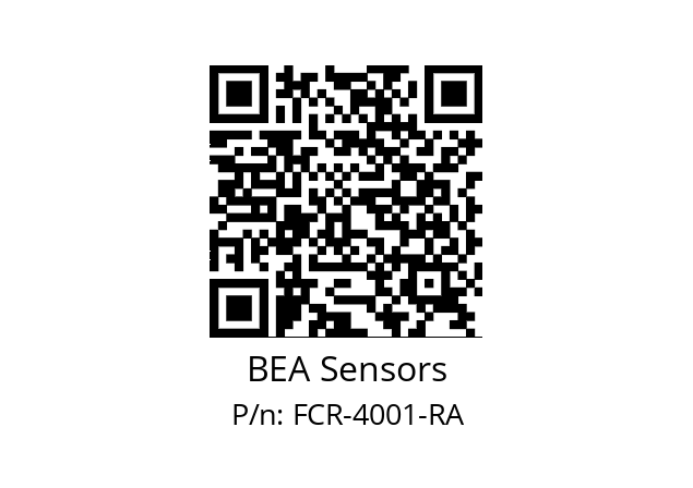   BEA Sensors FCR-4001-RA