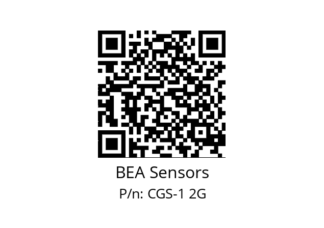   BEA Sensors CGS-1 2G