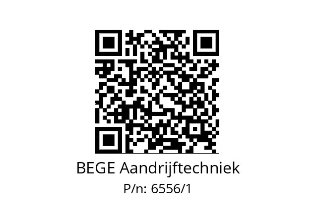   BEGE Aandrijftechniek 6556/1