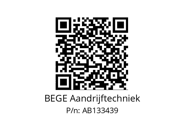   BEGE Aandrijftechniek AB133439