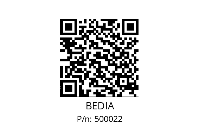   BEDIA 500022