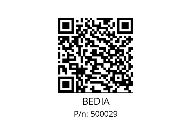   BEDIA 500029