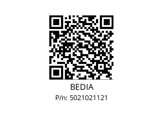   BEDIA 5021021121