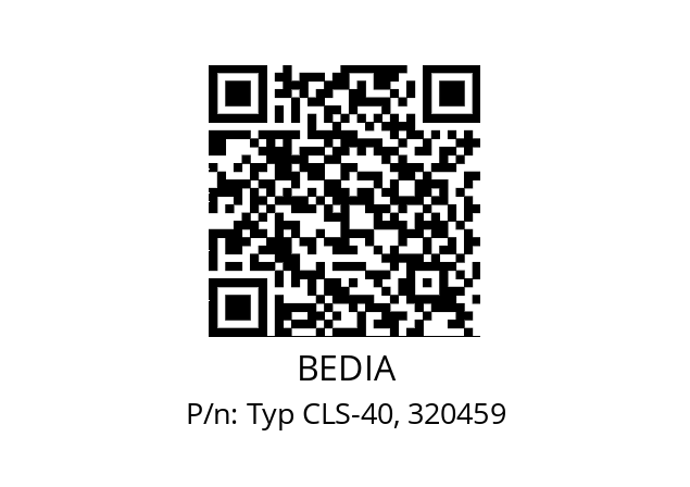   BEDIA Typ CLS-40, 320459