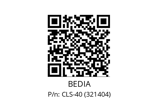   BEDIA CLS-40 (321404)