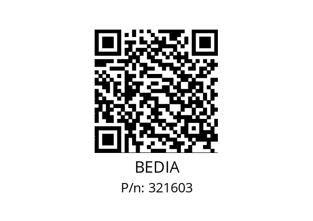   BEDIA 321603