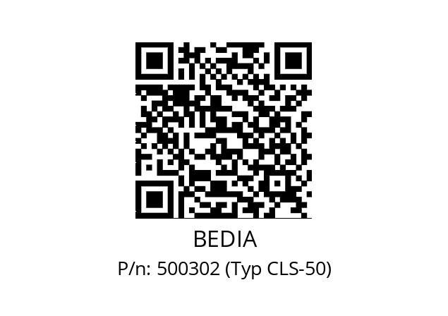   BEDIA 500302 (Typ CLS-50)