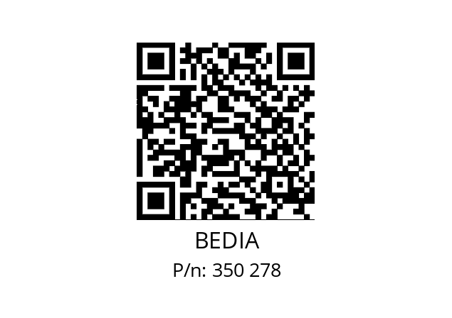   BEDIA 350 278