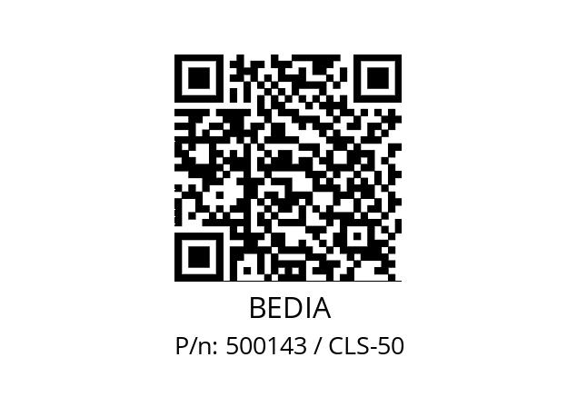   BEDIA 500143 / CLS-50