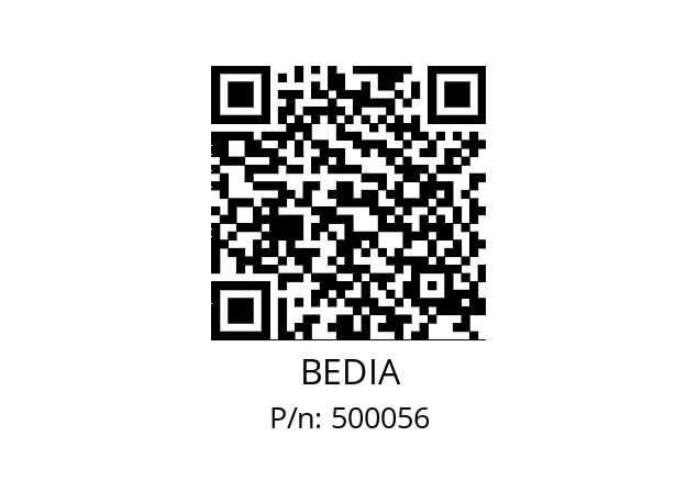   BEDIA 500056