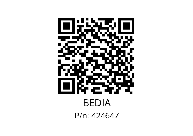   BEDIA 424647