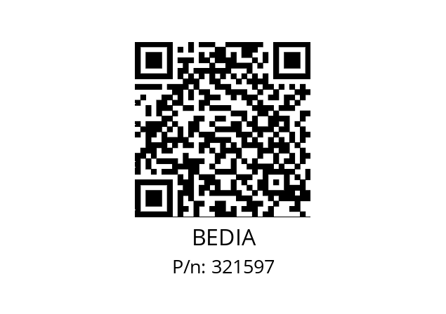   BEDIA 321597