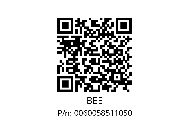   BEE 0060058511050