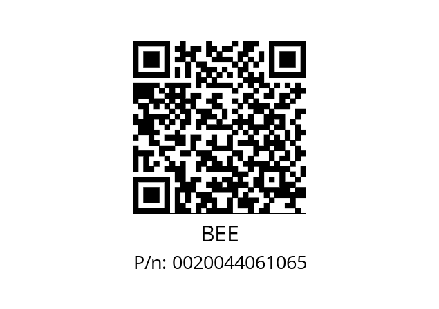   BEE 0020044061065