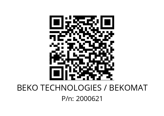   BEKO TECHNOLOGIES / BEKOMAT 2000621